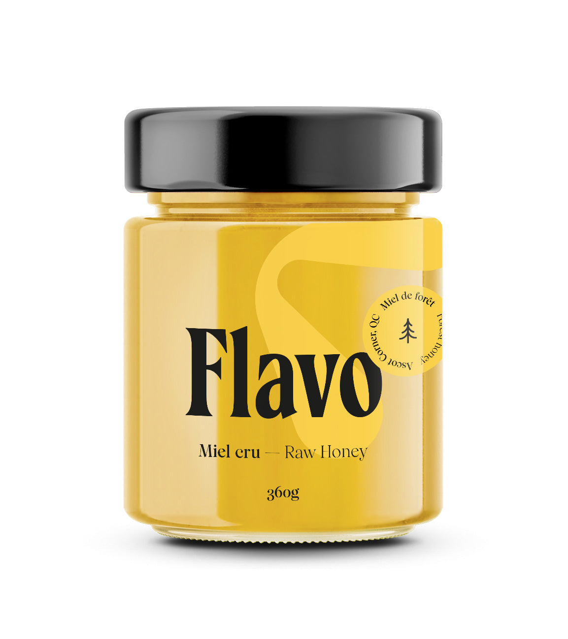 Pot of liquid raw honey - Estrie - Forest